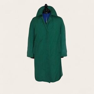 Vintage Clipper Mist All Weather Green Coat Size 8